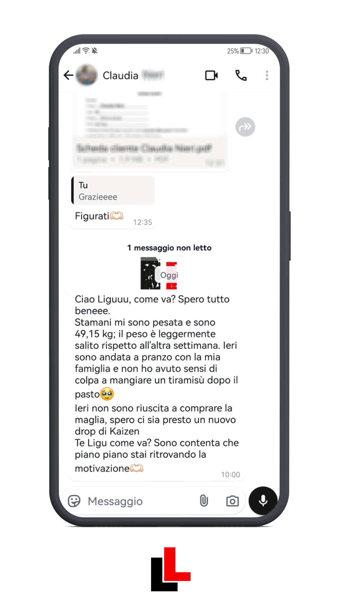 Feedback cliente