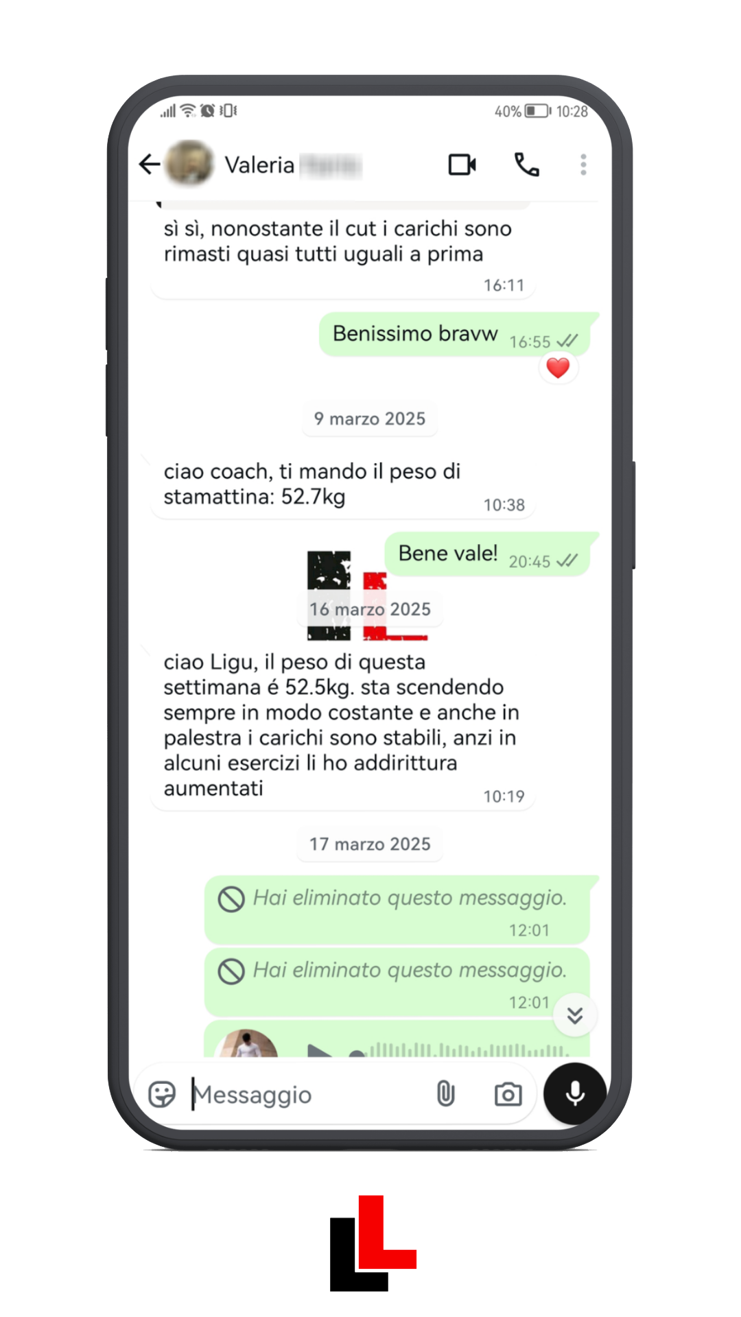 Feedback cliente